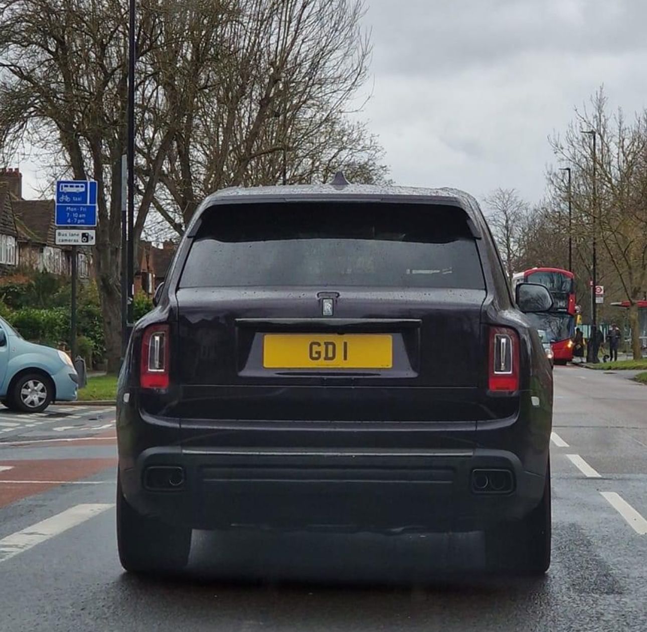 UK Number Plate GD 1